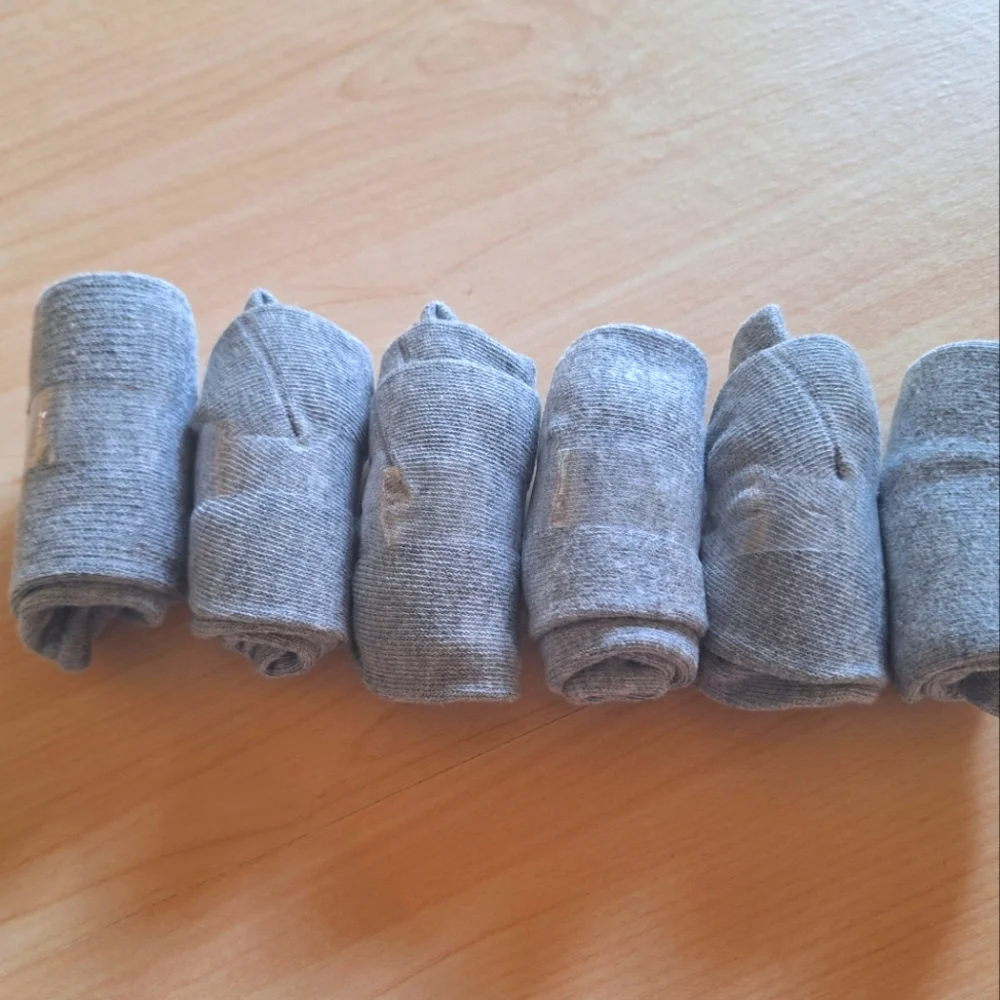 6 pair No-Show socks NEW